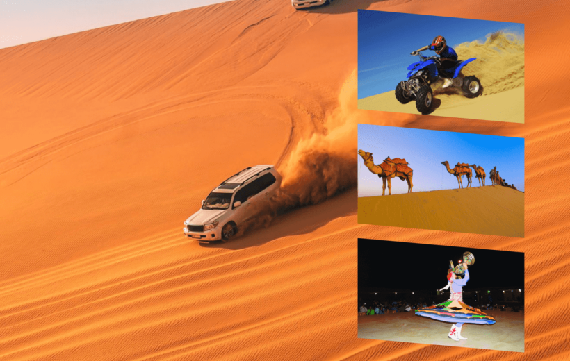 Desert Safari with Dinner and Shows